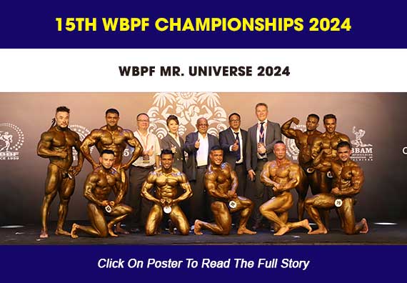 WBPF MR UNIVERSE 2024 OVERALL WINNER...